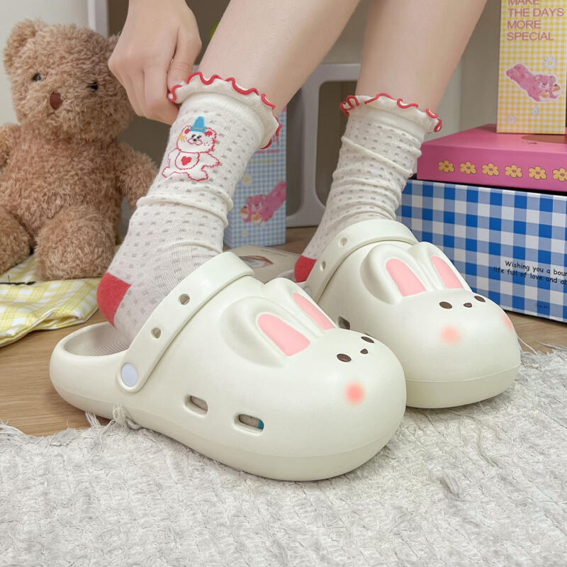 Cartoon Rabbit Clogs Women Sum - Women'S Shoes Water Resistant ulasan dan harga