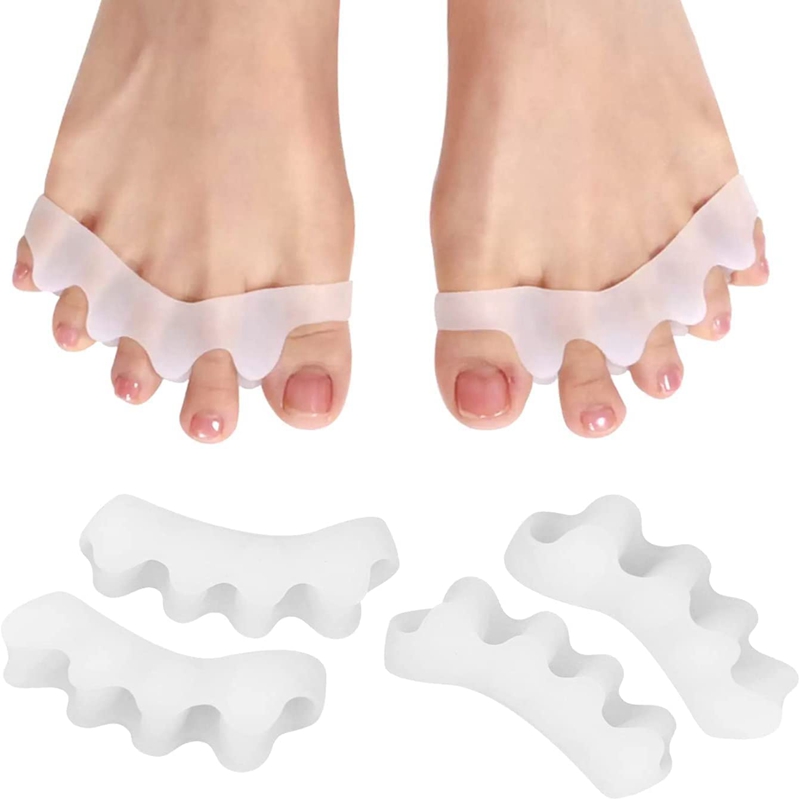 1 Pair Silicone Toe Separators - Women'S Shoes For Bunions ulasan dan harga