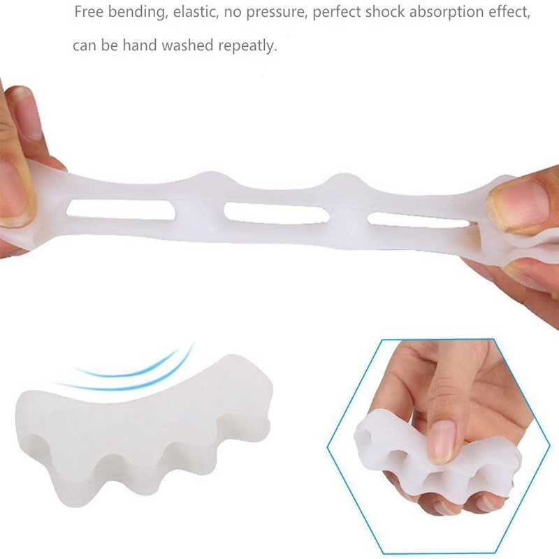 1 Pair Silicone Toe Separators - Women'S Shoes For Bunions ulasan dan harga