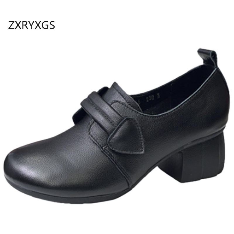 ZXRYXGS 2025 Autumn Real Cowhi - Women Shoes Size 4 In Cm ulasan dan harga